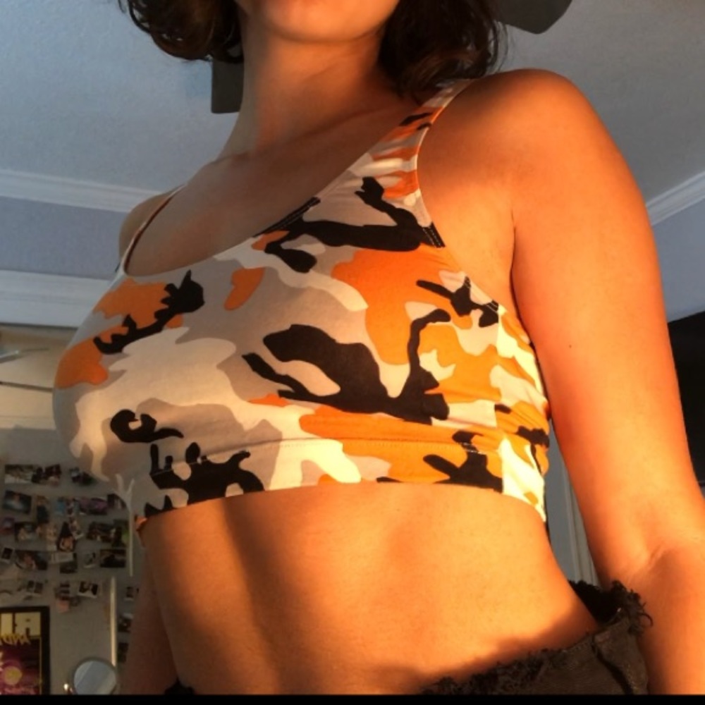 KYLIE JENNER CAMO TANK